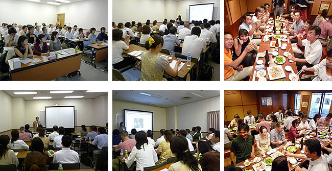 東京、名古屋、九州の研修会・セミナー・親睦会